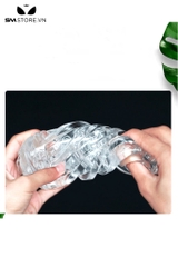 SMT1139 - Cốc thủ dâm silicon anime hậu môn và âm đạo dài 180mm