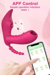 SMT1505 - Máy rung liếm hút silicon có chế độ sưởi ấm đến 42 độ