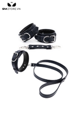 SMT062 - còng tay da tình yêu chất liệu PU nhiều màu - đồ chơi sm