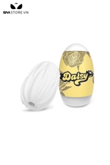 SMT2244 - Cốc thủ dâm mini silicon trắng hình bông hoa dài 91mm