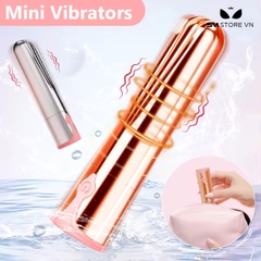 SMT1662 - Trứng rung mini silicon sạc điện có 10 tần số dài 10cm