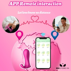 SMT2360 - Máy rung hậu môn silicon điều khiển qua APP dài 9.2cm