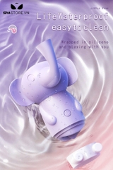 SMT2734 - Máy hút liếm âm đạo hình con voi có vòi xoay 360 độ dài 9.5cm