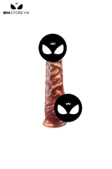 SMT1626 - Dương vật giả silicon có gân xanh và dính tường dài 21.5cm