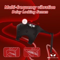 SMT2605 - Vòng rung đeo dương vật có 10 chế độ sạc điện