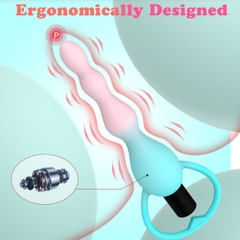 SMT2181 - Máy rung hậu môn sạc điện có 10 chế độ rung dài 185mm