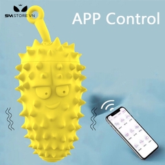 SMT1321 - Trứng rung mini có gai điều khiển qua APP sạc USB dài 88.5mm