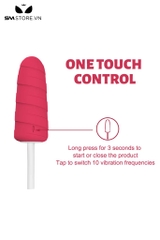 SMT1606 - Máy rung thụt xoay ngụy trang cây kem có 10 chế độ