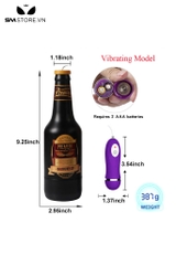 SMT1542 - Cốc thủ dâm ngụy trang chai bia có 10 tần số rung
