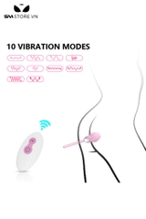 SMT1926 - Trứng rung có 10 tần số ngụy trang nụ hoa dài 17.5cm