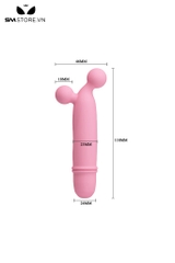 SMT1803 - Dương vật giả mini Pretty Love có 10 chế độ rung dài 11.8cm