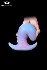 SMT1298 - Phích cắm hậu môn phát sáng bằng silicon mềm có 3 size