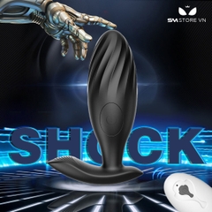 SMT2354 - Máy rung hậu môn kèm sốc điện điều khiển từ xa có 10 tần số