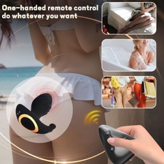 SMT1927 - Máy rung hậu môn tai thỏ điều khiển từ xa sạc điện