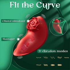 SMT2812 - Máy rung âm vật ngụy trang nụ hoa hồng điều khiển APP