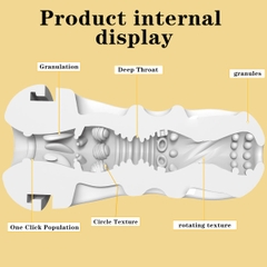 SMT2429 - Cốc thủ dâm ngụy trang cốc coffee quả chuối có hạt nổi trong