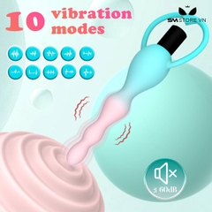 SMT2181 - Máy rung hậu môn sạc điện có 10 chế độ rung dài 185mm