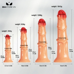 SMT2925 - Dương vật giả to và siêu dài silicon mềm đa kích cỡ