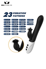 SMT2793 - Máy rung 2 đầu có lưỡi liếm và 23 tần số dài 224mm