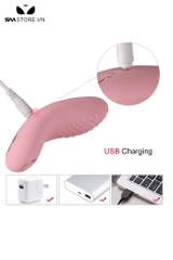 SMT1216 - Lưỡi rung tình yêu có gai dài 9.19 cm dùng sạc chống nước