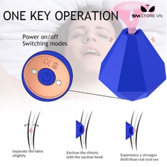 SMT2817 - Máy hút âm đạo ngụy trang viên kim cương có 10 chế độ