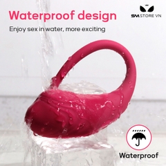 SMT1957 - Trứng rung điều khiển từ xa có độ ồn thấp dài 10.2cm