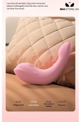 SMT1657 - Máy rung hút âm đạo ngụy trang cá voi chống thấm nước