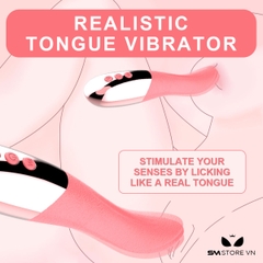 SMT1568 - Lưỡi rung 10 chế độ kèm sưởi ấm sạc điện chống nước