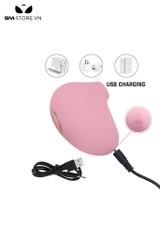 SMT1848 - Máy rung hút âm đạo có 10 tần số rung sạc điện dài 7.6cm