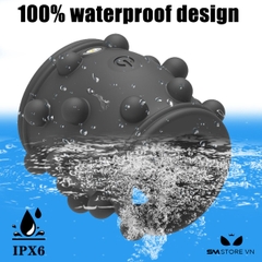 SMT796 - Vòng đeo dương vật silicon có 10 tần số rung và bi sạc USB