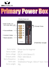 SMT1694 - Butt plug silicon kích điện dài 12cm kèm chế độ sốc điện