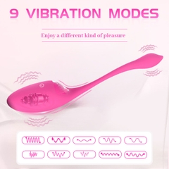 SMT2356 - Trứng rung 2 đầu điều khiển từ xa qua APP dài 22.5cm