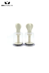 SMT688 - Bộ 1 cặp 2 chiếc hút núm vú với 4 size màu trắng