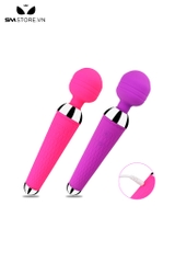 SMT470 - Chày rung silicon massage âm đạo không dây dài 19.8cm
