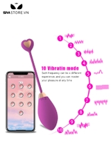 SMT1981 - Trứng rung không dây điều khiển từ xa dùng sạc điện dài 20.3cm