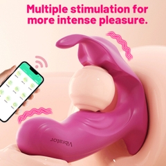 SMT2352 - Máy rung đầu dương vật có 9 chế độ sạc điện dài 11.4cm