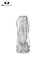 SMT1871 - Cốc thủ dâm 2 đầu trong suốt snail cup dài 28cm