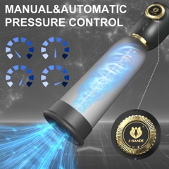 SMT1533 - Máy tập dương vật có 5 chế độ hút sạc điện dài 22cm