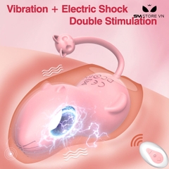 SMT1546 - Trứng rung 10 chế độ và sốc điện ngụy trang con chuột