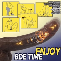 SMT2279 - Dương vật giả Châu Phi rung thụt điều khiển từ xa dài 21.5cm