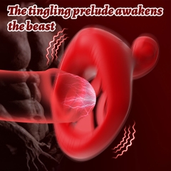 SMT2606 - Vòng rung đeo dương vật có 10 chế độ dài 4cm sạc điện