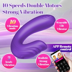 SMT2267 - Máy rung 2 đầu có 10 chế độ sạc điện điều khiển qua APP