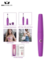 SMT1128 - Bút massage kích điện với 10 tần số rung mạnh chống nước