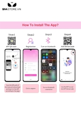 SMT1505 - Máy rung liếm hút silicon có chế độ sưởi ấm đến 42 độ