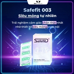 SMT5292 - Bao cao su siêu mỏng tự nhiên 003 và nhiều gel bôi trơn