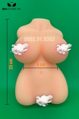 SMT442 - Búp bê tình dục bán thân silicon có âm đạo và 5 kích cỡ