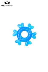 SMT2421 - Vòng đeo dương vật silicon hình trái tim dài 5.5cm