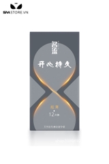 SMT4968 - Bao cao su kéo dài thời gian quan hệ siêu mỏng hộp 12 cái