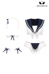 SMS118 - Đồ ngủ cosplay học sinh set đồ hai mảnh gợi cảm hấp dẫn