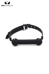 SMT028 - bit gag dạng thanh thiết kế dây đeo gài 9 nấc